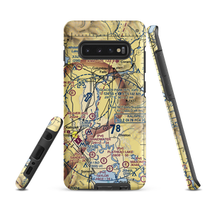 Hoerner Airport (MT18) VFR Sectional Samsung Phone Case