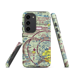 Hoerners Corners Airport (MI10) VFR Sectional Samsung Phone Case