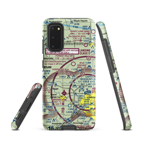 Hoerners Corners Airport (MI10) VFR Sectional Samsung Phone Case