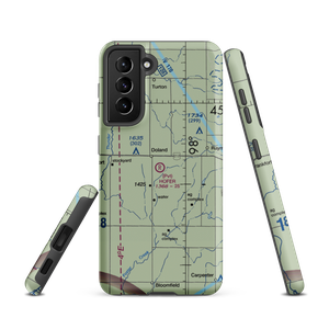 Hofer Private Airport (SD13) VFR Sectional Samsung Phone Case