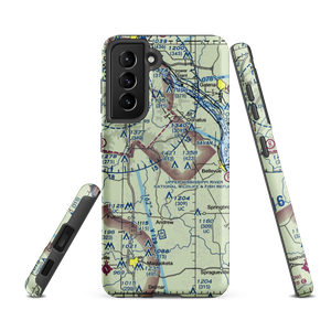 Hoff Airport (IA02) VFR Sectional Samsung Phone Case