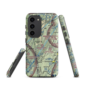 Hogjowl Airport (GE11) VFR Sectional Samsung Phone Case