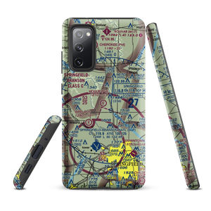 Hogue Farm Airport (09MO) VFR Sectional Samsung Phone Case