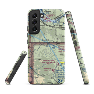 Holce & Oblack Airport (6OR8) VFR Sectional Samsung Phone Case