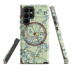 Holdenville Municipal Airport (F99) VFR Sectional Samsung Phone Case