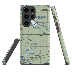 Holen Aerial Spray Airstrip (NA25) VFR Sectional Samsung Phone Case