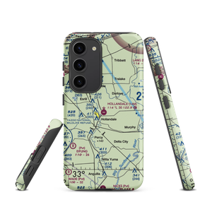 Hollandale Municipal Airport (14M) VFR Sectional Samsung Phone Case