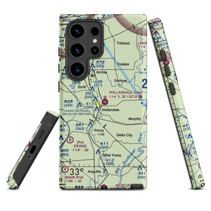 Hollandale Municipal Airport (14M) VFR Sectional Samsung Phone Case