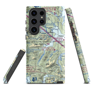 Hollis Clark Bay Seaplane Base (HYL) VFR Sectional Samsung Phone Case