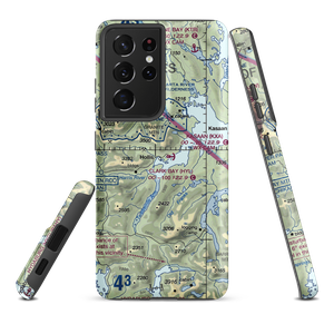Hollis Clark Bay Seaplane Base (HYL) VFR Sectional Samsung Phone Case