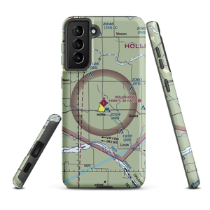 Hollis Municipal Airport (O35) VFR Sectional Samsung Phone Case