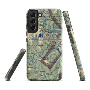 Holloway Airport (VT13) VFR Sectional Samsung Phone Case