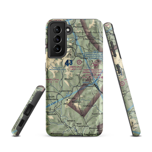 Holloway Airport (VT13) VFR Sectional Samsung Phone Case