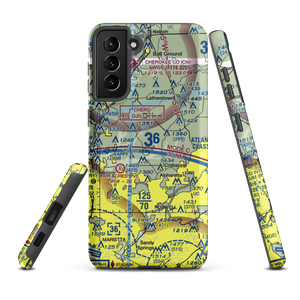 Holly Farm Airport (3GE9) VFR Sectional Samsung Phone Case