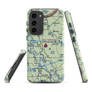 Holly Grove Municipal Airport (2A6) VFR Sectional Samsung Phone Case