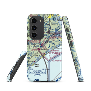 Holly Ridge/Topsail Island Airport (N21) VFR Sectional Samsung Phone Case