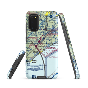 Holly Ridge/Topsail Island Airport (N21) VFR Sectional Samsung Phone Case