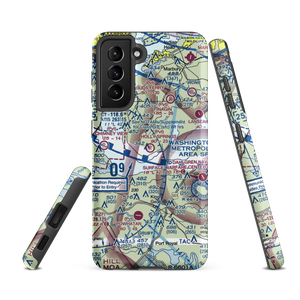 Holly Springs Farm Airport (MD55) VFR Sectional Samsung Phone Case