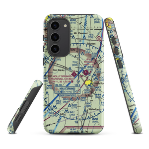 Holly Springs Marshall County Airport (M41) VFR Sectional Samsung Phone Case