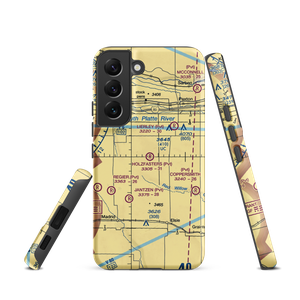 Holzfaster's Airport (4NE9) VFR Sectional Samsung Phone Case