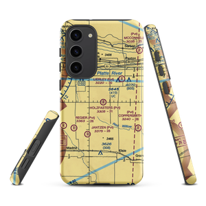 Holzfaster's Airport (4NE9) VFR Sectional Samsung Phone Case