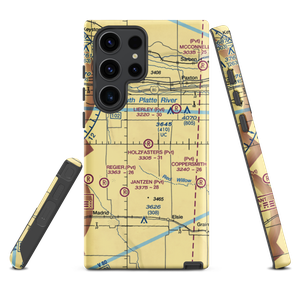Holzfaster's Airport (4NE9) VFR Sectional Samsung Phone Case