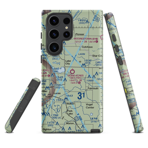 Home Acres Sky Ranch Airport (Y91) VFR Sectional Samsung Phone Case