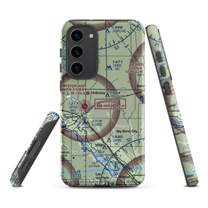 Home-Base Airport (MY58) VFR Sectional Samsung Phone Case