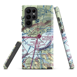 Homer-Beluga Lake Seaplane Base (5BL) VFR Sectional Samsung Phone Case