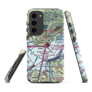 Homer-Beluga Lake Seaplane Base (5BL) VFR Sectional Samsung Phone Case