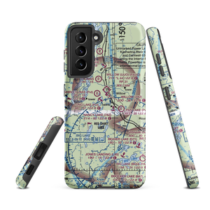 Honeybee Lake Aero Park Airport (25AK) VFR Sectional Samsung Phone Case