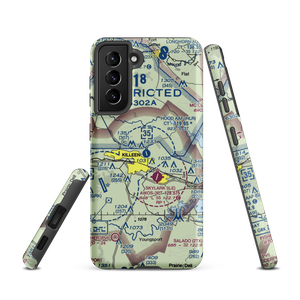 Hood Army Air Field (HLR) VFR Sectional Samsung Phone Case