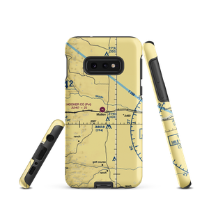 Hooker County Airport (84NE) VFR Sectional Samsung Phone Case