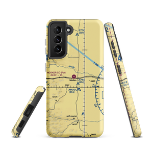 Hooker County Airport (84NE) VFR Sectional Samsung Phone Case