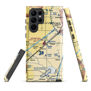 Hooker Municipal Airport (O45) VFR Sectional Samsung Phone Case