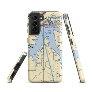 Hoolie Airport (10MT) VFR Sectional Samsung Phone Case