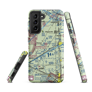 Hooterville Airport (7IS3) VFR Sectional Samsung Phone Case