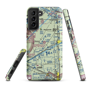 Hooterville Airport (7IS3) VFR Sectional Samsung Phone Case