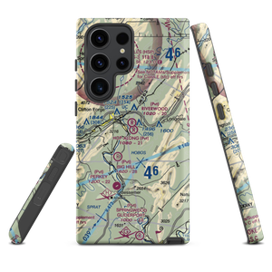 Hop-Along Airport (12VA) VFR Sectional Samsung Phone Case