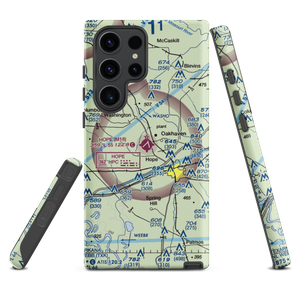 Hope Municipal Airport (M18) VFR Sectional Samsung Phone Case