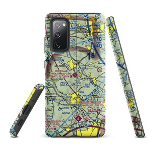 Hopedale Industrial Park Airport (1B6) VFR Sectional Samsung Phone Case