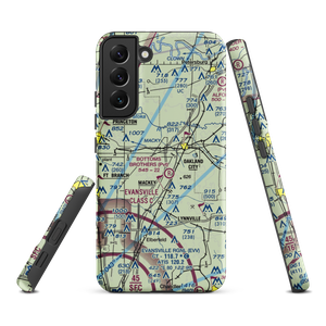 Hopkins Farms Airport (II40) VFR Sectional Samsung Phone Case