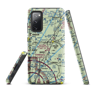 Hopkins Farms Airport (II40) VFR Sectional Samsung Phone Case