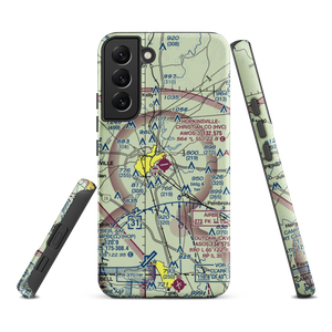 Hopkinsville Christian County Airport (HVC) VFR Sectional Samsung Phone Case