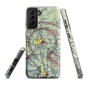 Hopkinsville Christian County Airport (HVC) VFR Sectional Samsung Phone Case