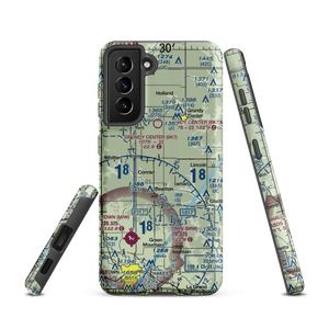 Hoppe Airspray (HOPA) VFR Sectional Samsung Phone Case