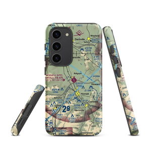 Hornell Municipal Airport (HTF) VFR Sectional Samsung Phone Case