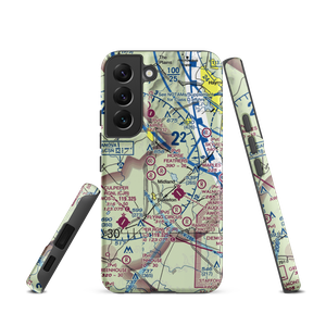 Horse Feathers Airport (53VA) VFR Sectional Samsung Phone Case