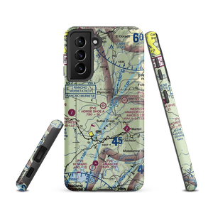 Horse Shoe A Ranch Airport (CA71) VFR Sectional Samsung Phone Case