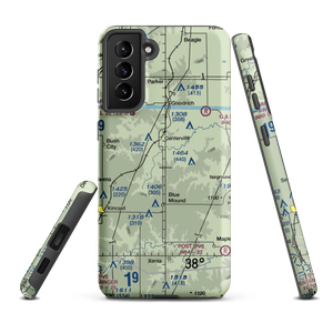 Horttor Airport (SN26) VFR Sectional Samsung Phone Case